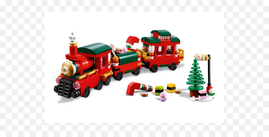 Lego，Lego 40138 Tren De Navidad PNG