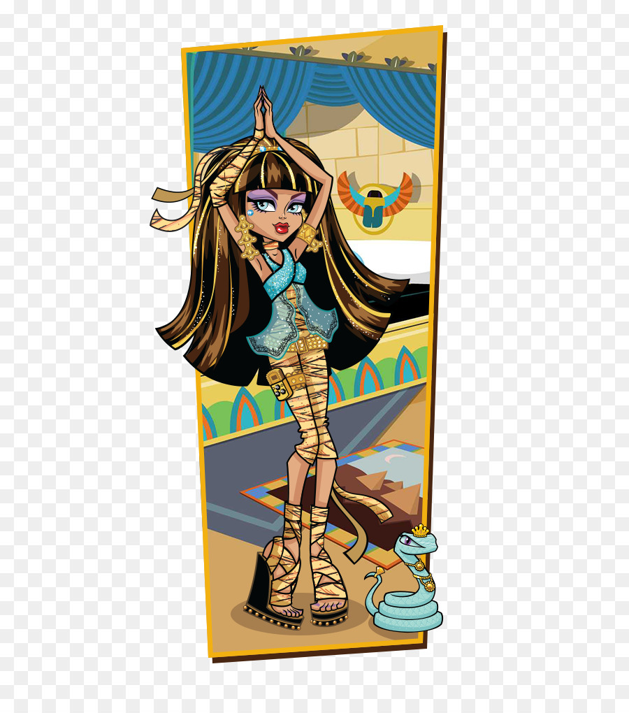 Monster High，Muñeca PNG