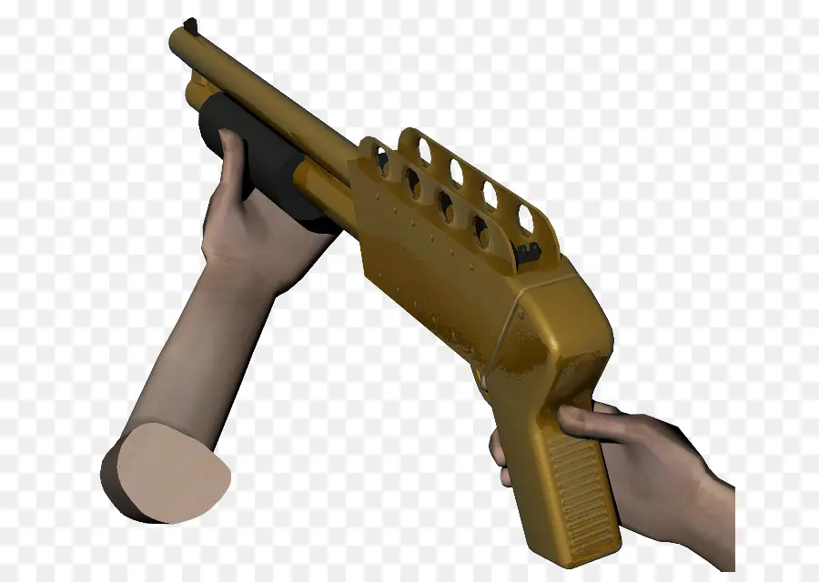 Pistola Dorada，Arma De Fuego PNG