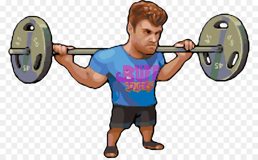 Entrenamiento Con Pesas，Barra PNG