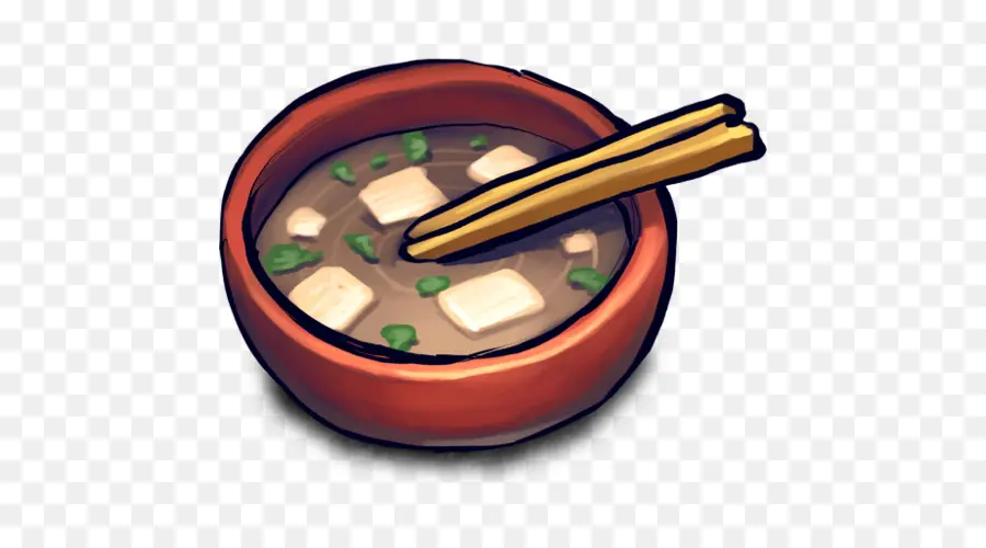 Sopa De Miso，Palillos PNG