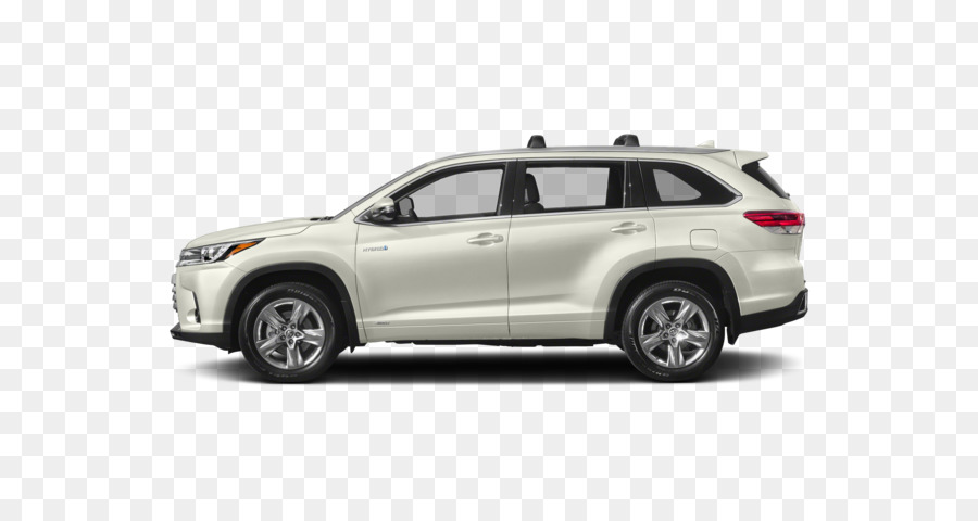 Toyota，2018 Toyota Highlander Hybrid Limited Platinum PNG