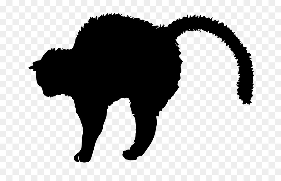 Silueta De Gato，Mascota PNG