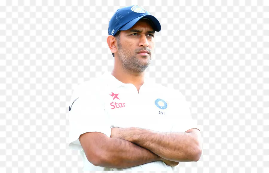 Ms Dhoni，Equipo Nacional De Críquet De La India PNG