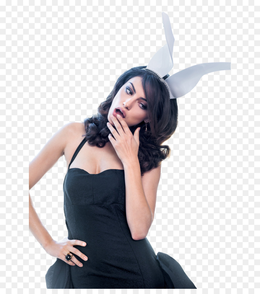 Mujer，Conejito PNG