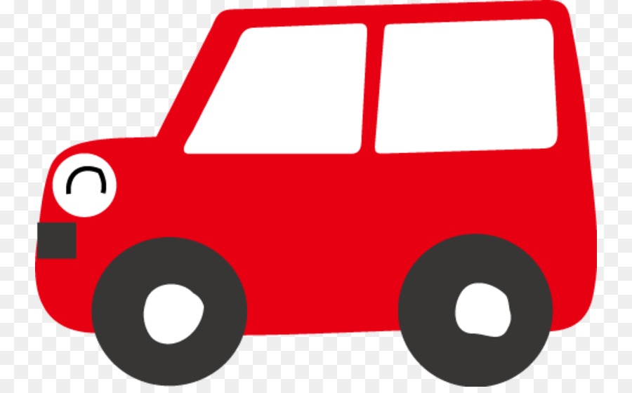 Coche Rojo，Dibujos Animados PNG