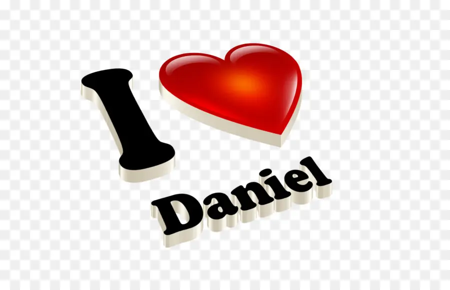 Amo A Daniel，Corazón PNG