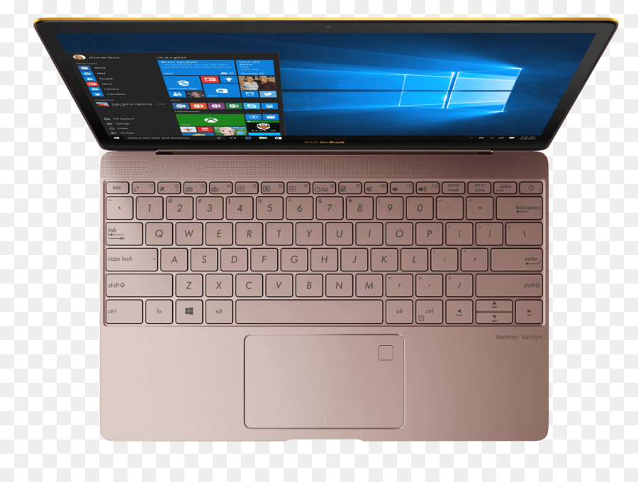 Computadora Portátil，Asus Zenbook 3 PNG