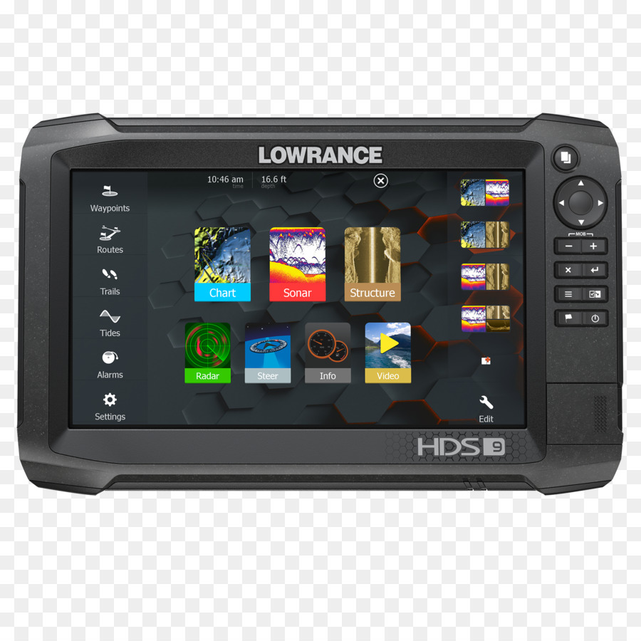 Electrónica Lowrance，Plotter PNG