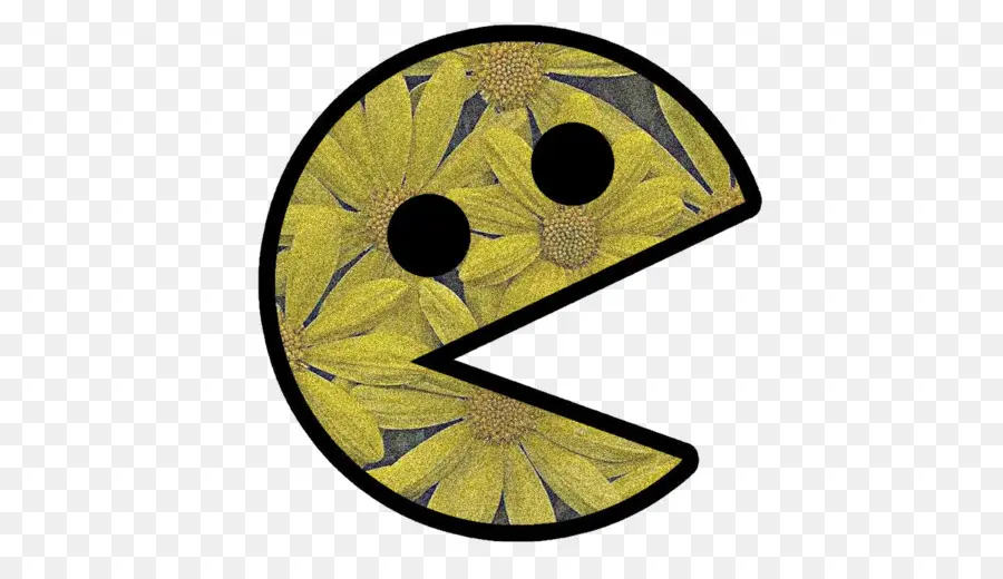 Flor Pac Man，Pac Man PNG