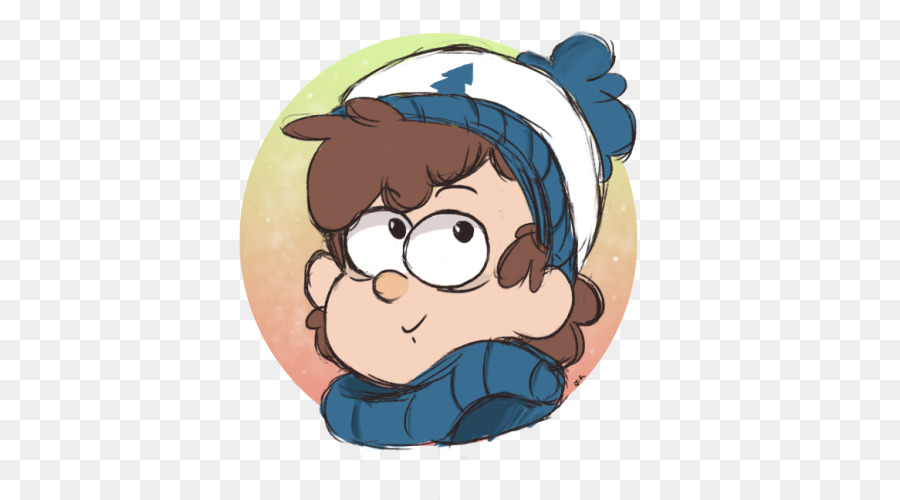 Personaje De Dibujos Animados Con Sombrero，Invierno PNG