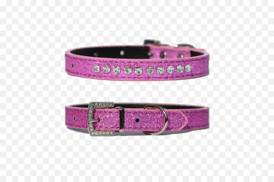 Collar De Brillo Rosa，Hebilla PNG