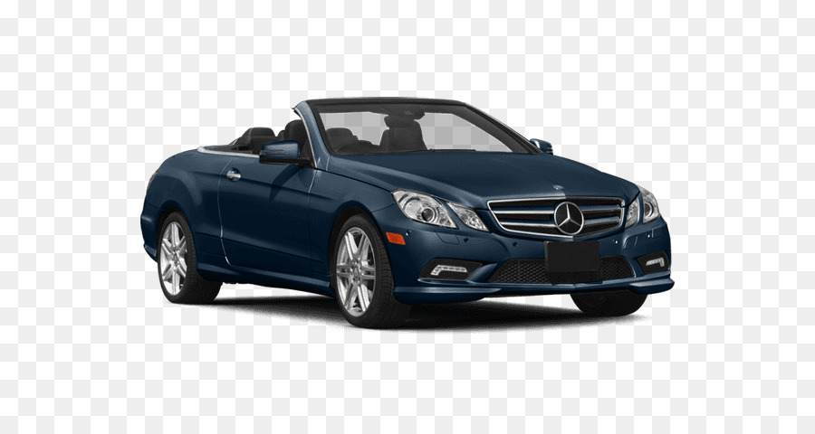 Coche Descapotable Azul，Mercedes PNG