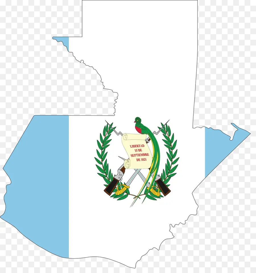 Guatemala，La Bandera De Guatemala PNG