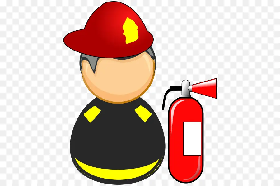 Bombero，Los Extintores De Incendios PNG