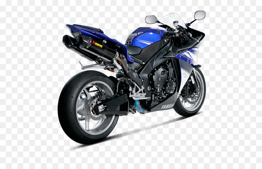 Yamaha Yzfr1，Sistema De Escape PNG