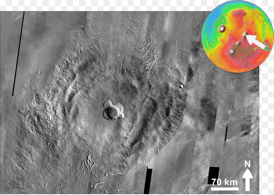 Ascraeus Mons，Tharsis PNG