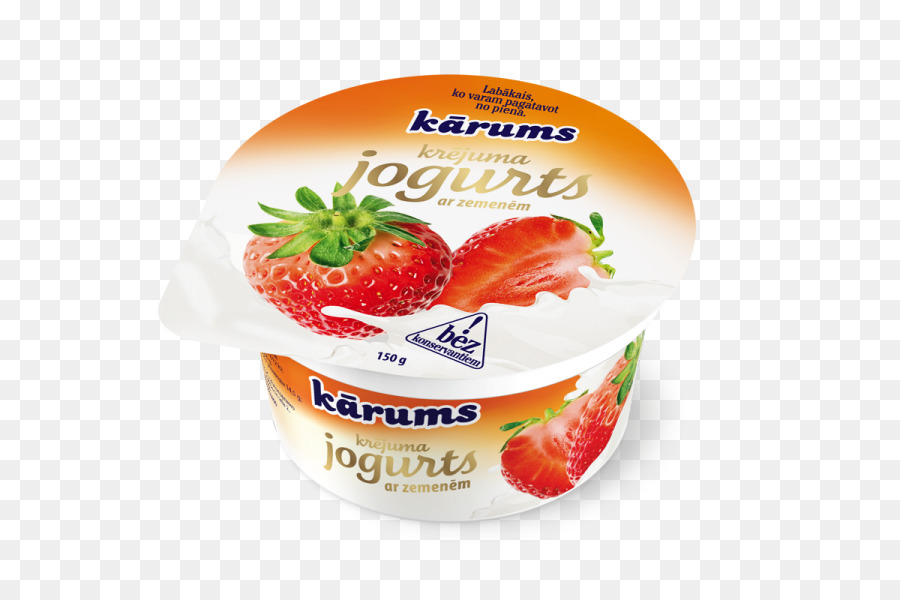 Fresa，Yogur PNG