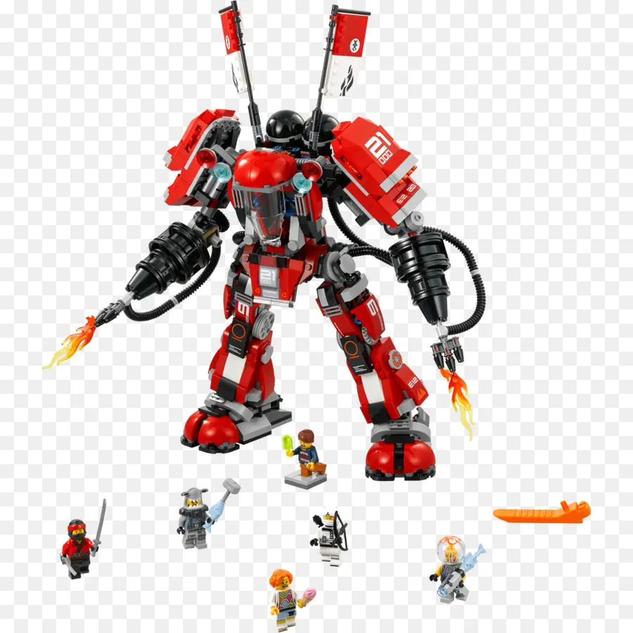 Lego 70615 El Lego Ninjago Película Fuego Mech，Amazoncom PNG