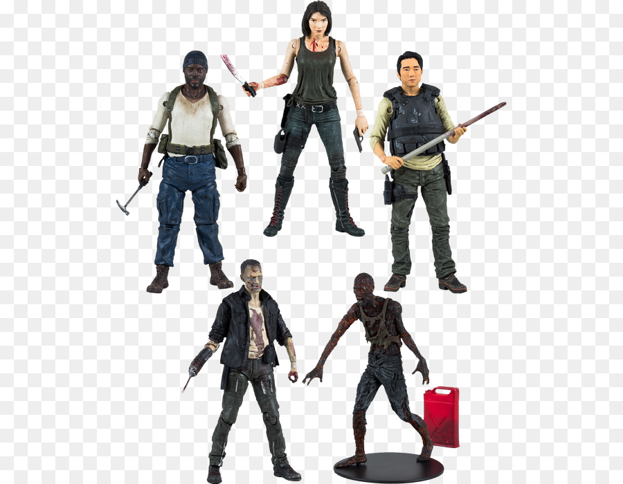 La Acción De Juguete Figuras，Rick Grimes PNG