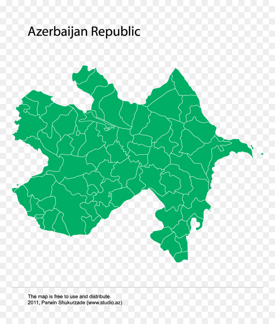 Mapa De Azerbaiyán，País PNG