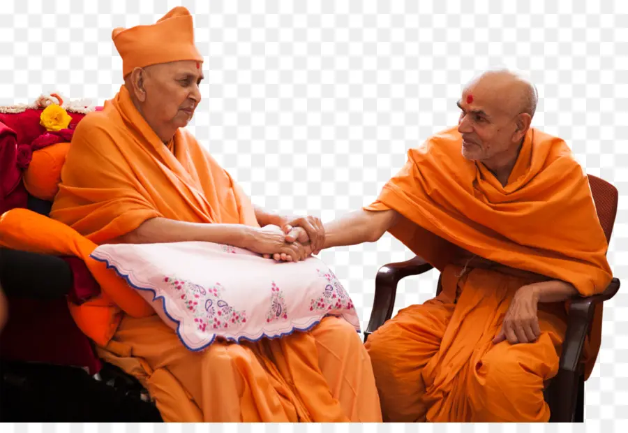 Monjes，Túnicas Naranjas PNG