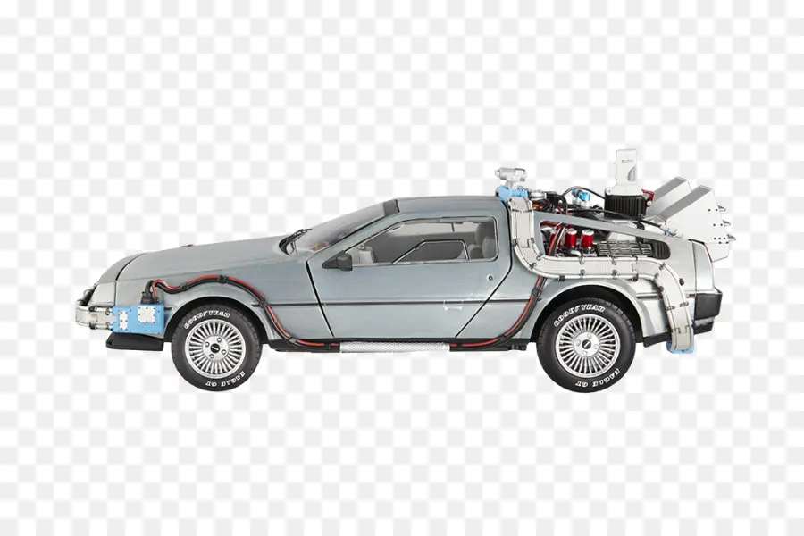 Modelo De Coche Delorean，Modelo PNG