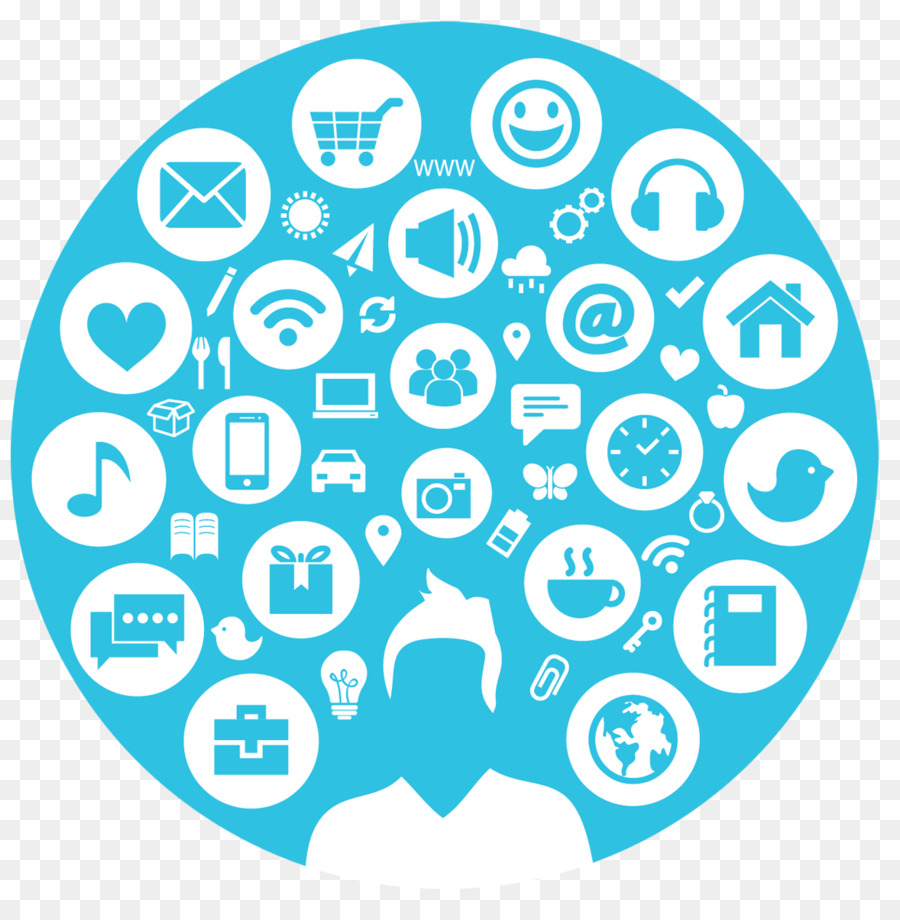 Medios De Comunicación Social，Social Media Marketing PNG