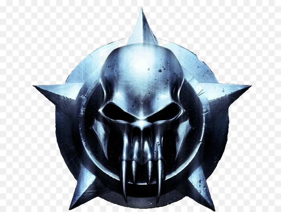 Emblema Del Cráneo，Metal PNG