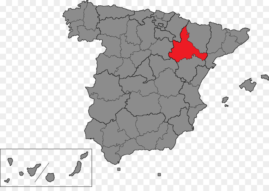 Mapa De España，País PNG