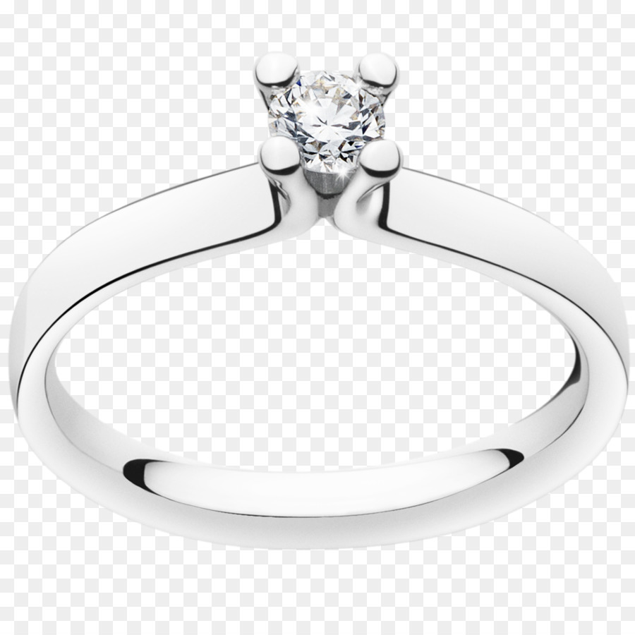 Anillo De Compromiso，Diamante PNG