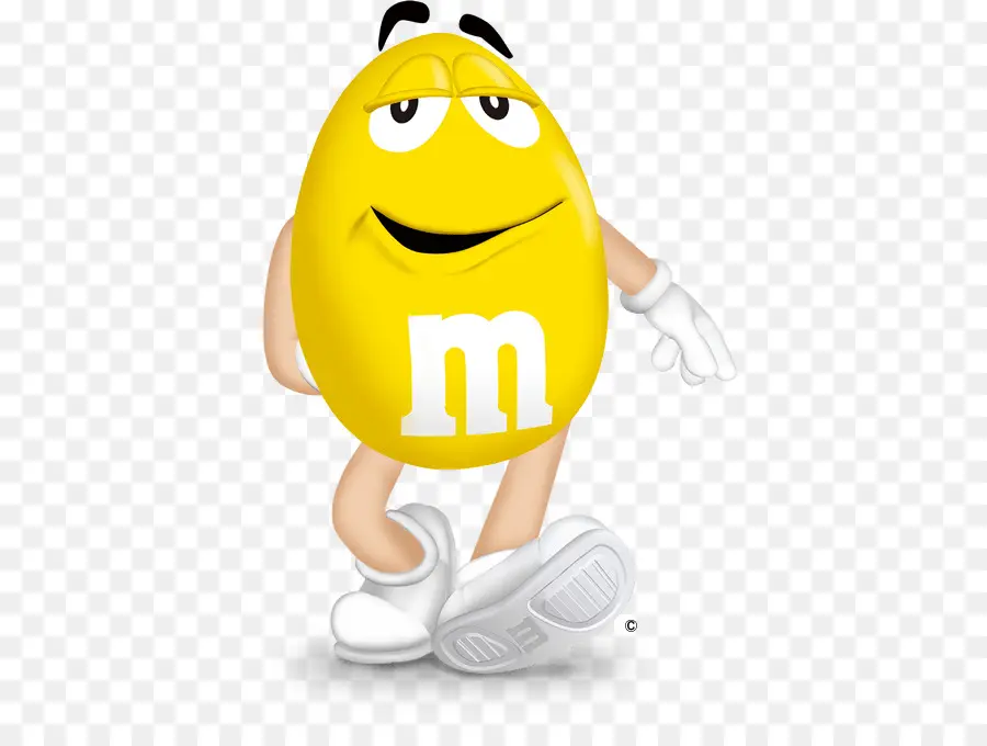 Personaje Amarillo De M M，Dulce PNG