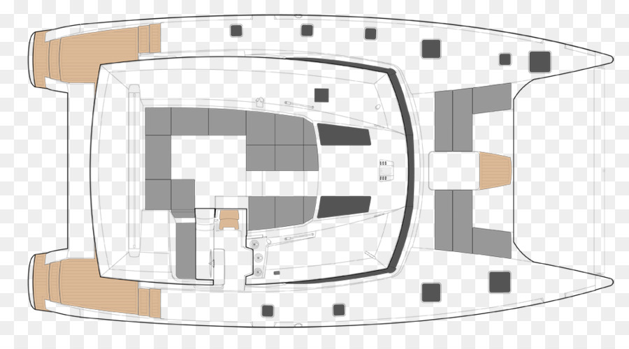 Disposición Del Catamarán，Bote PNG