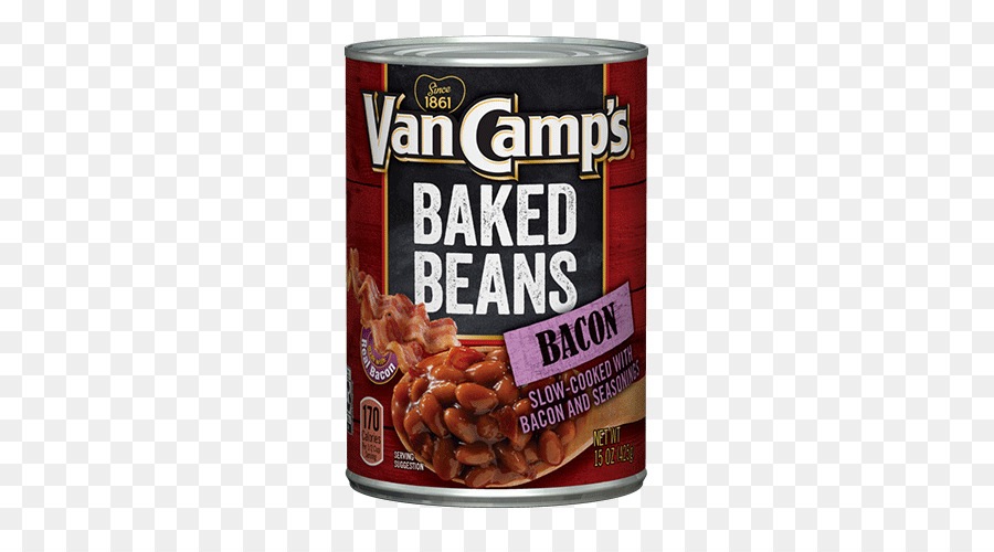 Frijoles Horneados，Bacon PNG