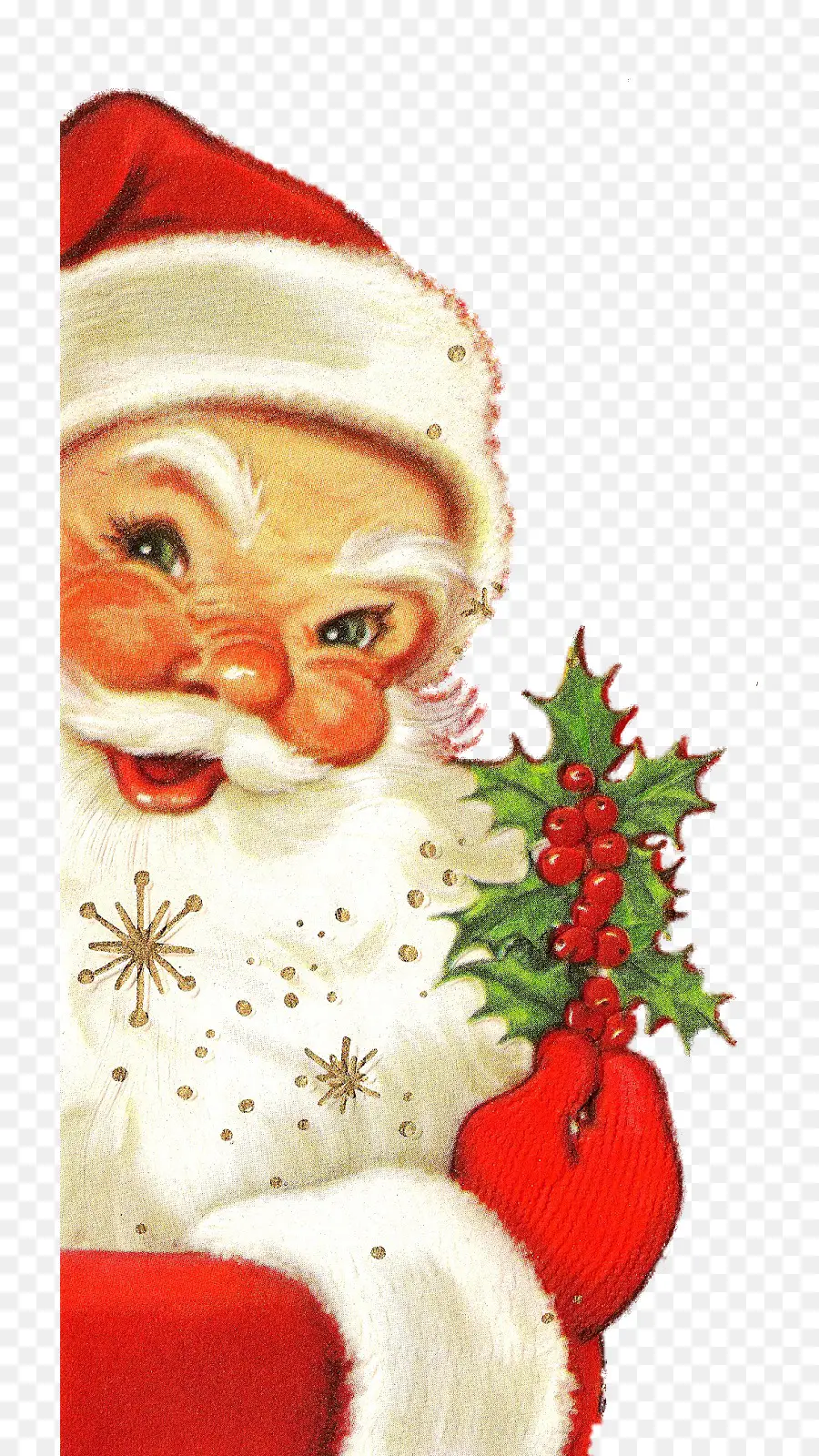 Papá Noel，Decoración Navideña PNG