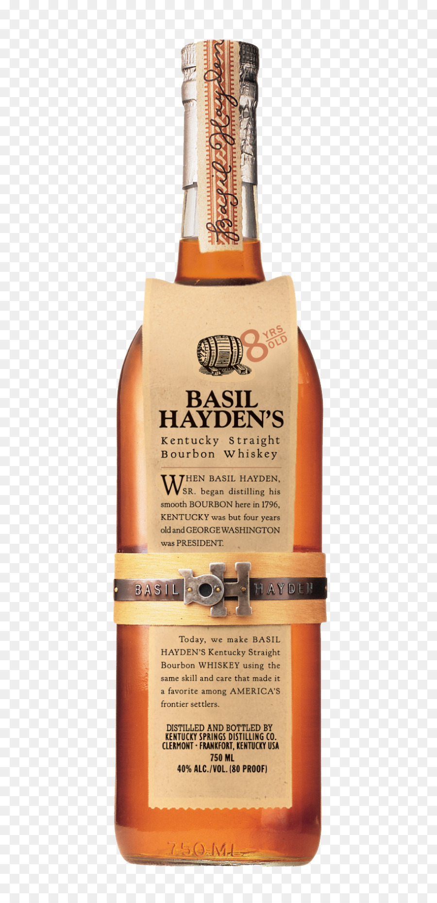 Basil Hayden，El Bourbon Whiskey PNG