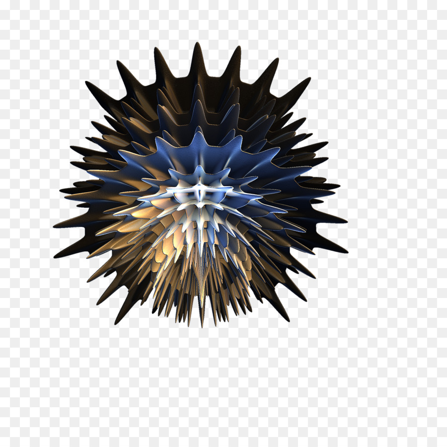 Esfera Puntiaguda，3d PNG