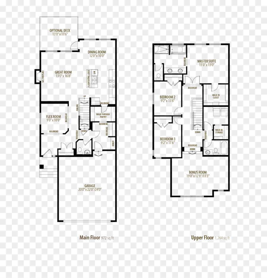 Plano De Planta De La Casa，Disposición PNG