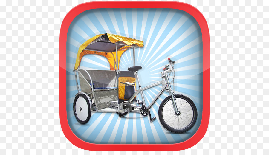 Ruedas De Bicicleta，Rickshaw PNG