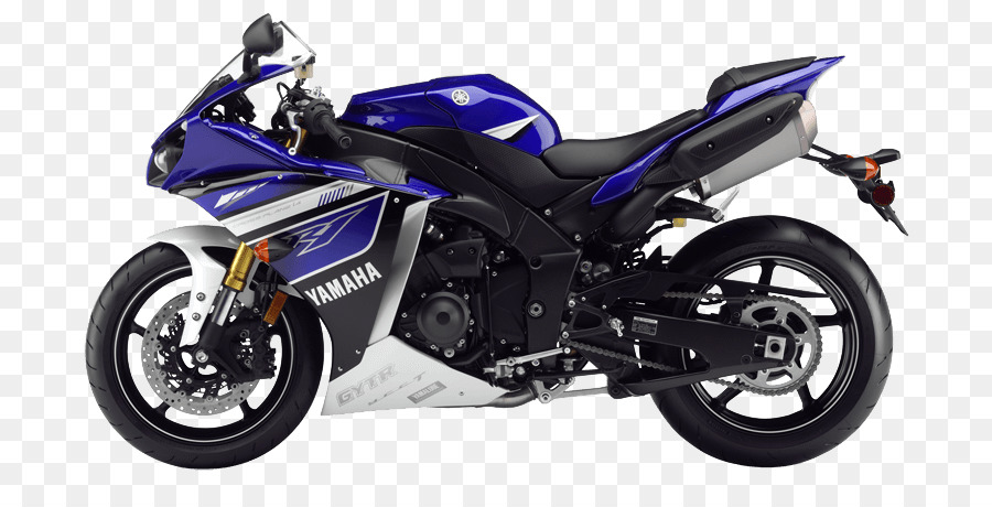 Motocicleta Azul Y Blanca，Ruedas PNG