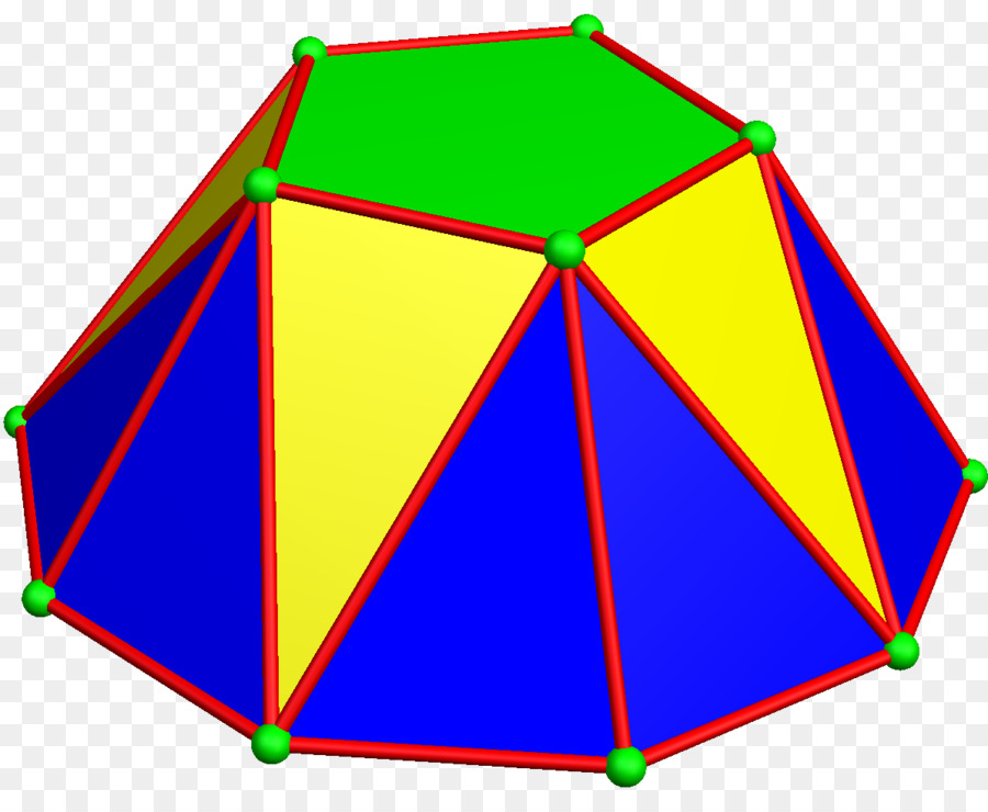 Cúpula，Pentagonal Cúpula PNG