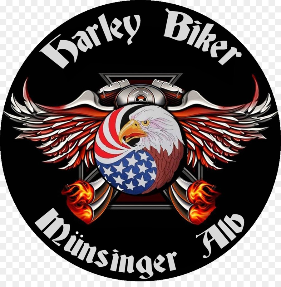 Logotipo Del Motociclista Harley，Motocicleta PNG