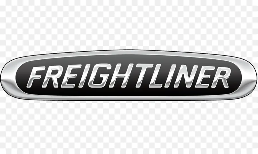 Logotipo De Freightliner，Negro Y Plata PNG