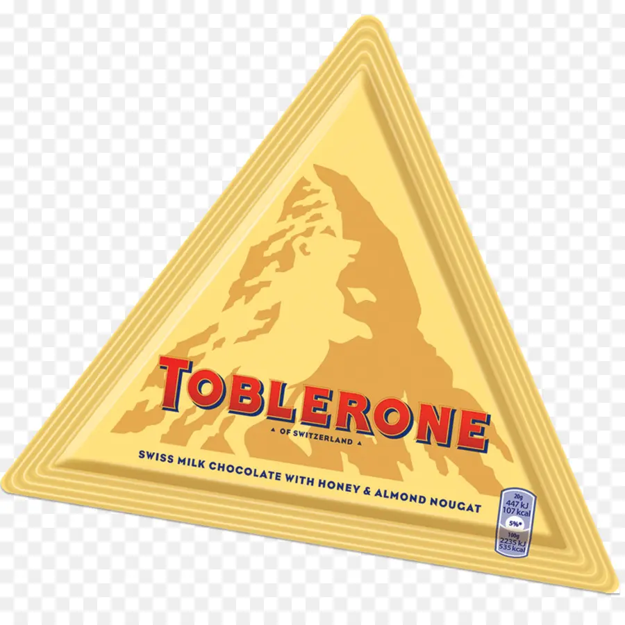 Barra De Chocolate，Toblerone PNG