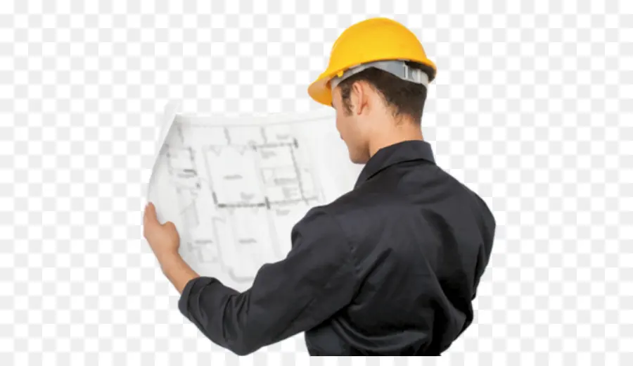 Ingeniero Con Plano，Ingeniero PNG