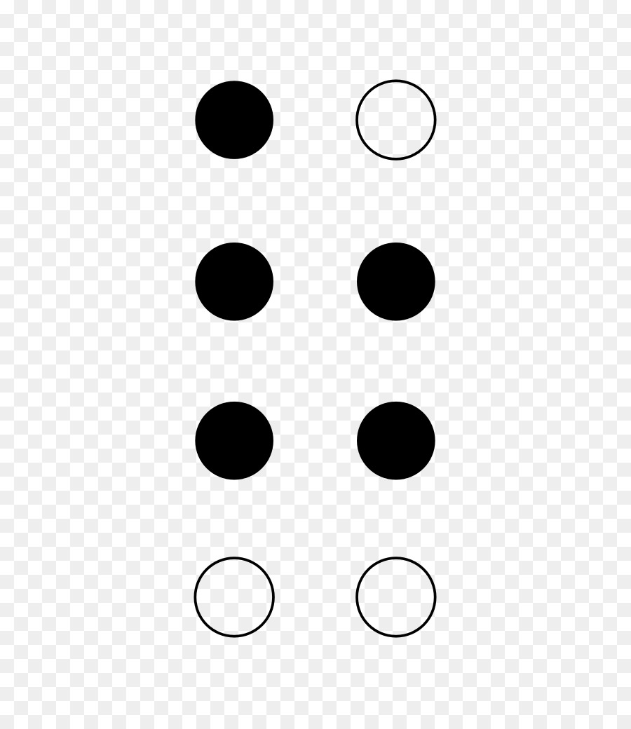 Puntos Braille，Táctil PNG