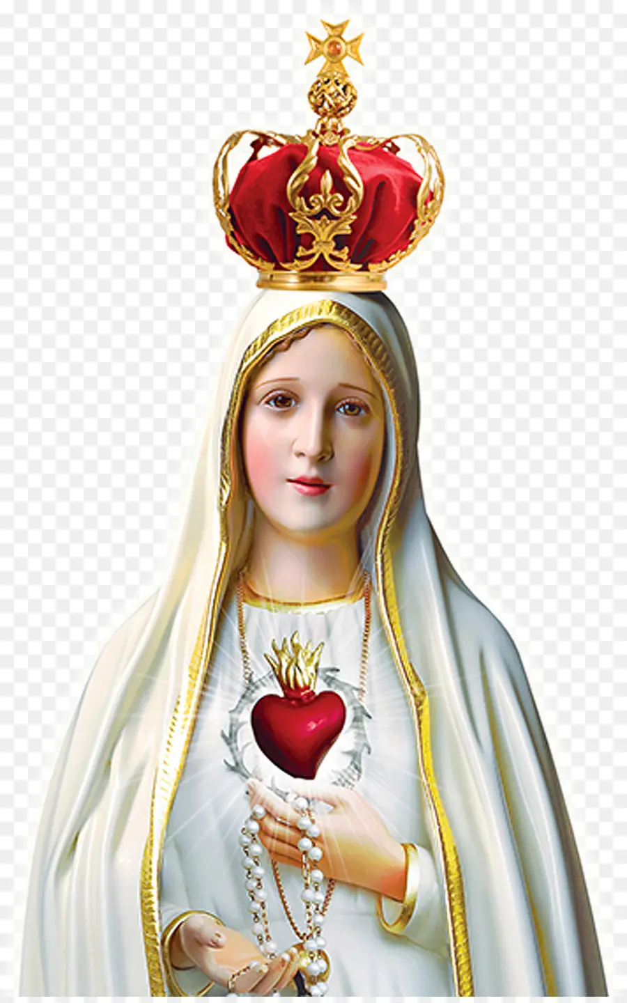 María，Nuestra Señora De Fátima PNG