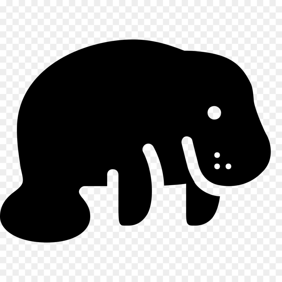 Silueta De Animales，Negro PNG