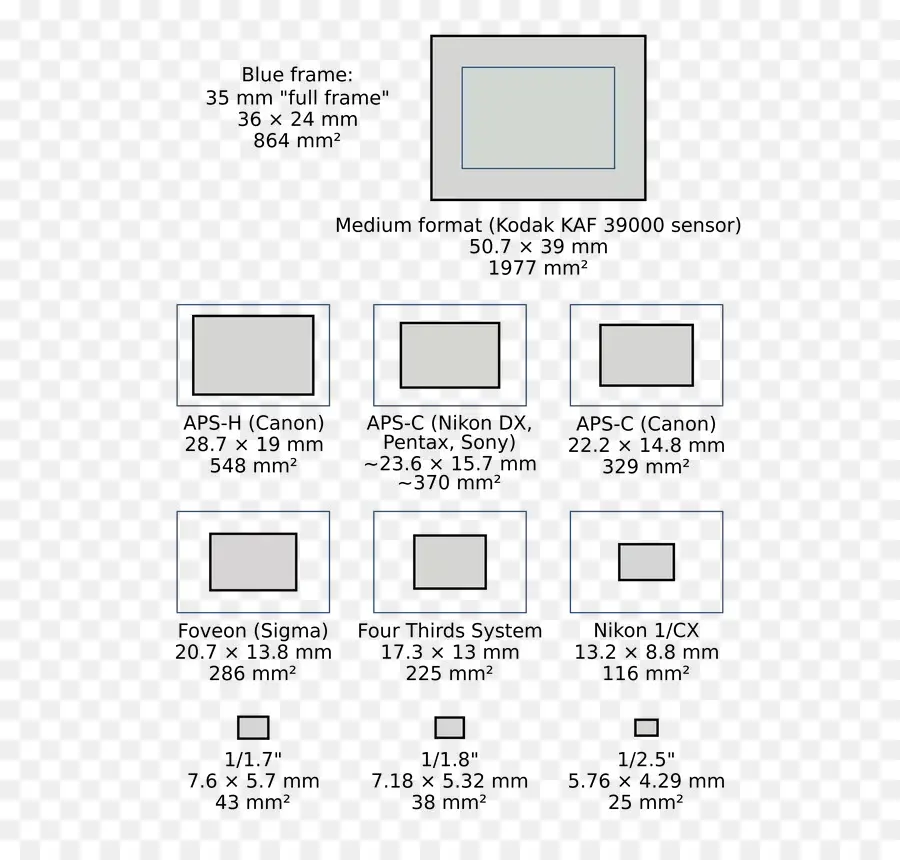 Sensor De Imagen De Formato，Apsc PNG
