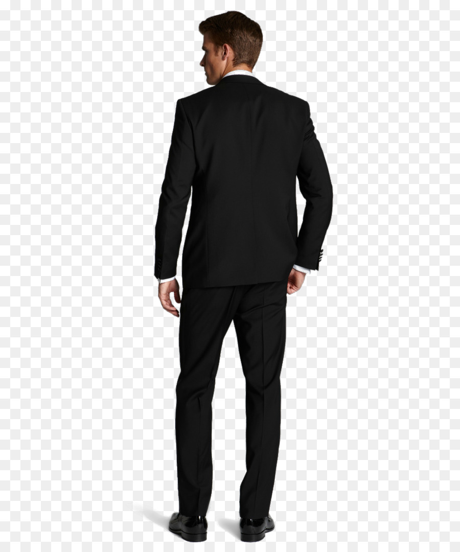 Hombre De Traje，Vista Trasera PNG